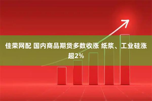 佳荣网配 国内商品期货多数收涨 纸浆、工业硅涨超2%