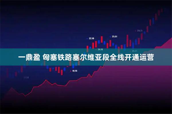 一鼎盈 匈塞铁路塞尔维亚段全线开通运营