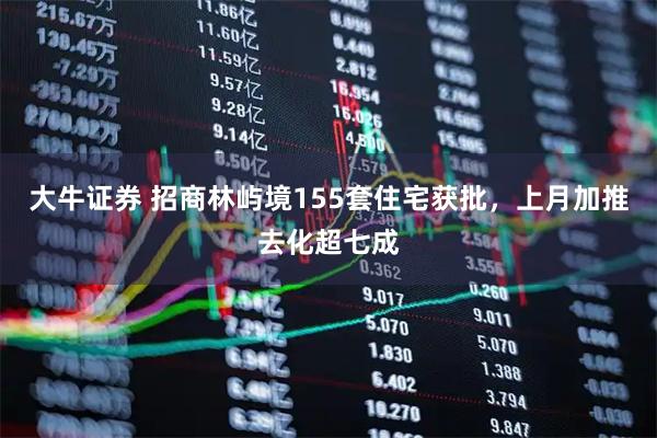 大牛证券 招商林屿境155套住宅获批，上月加推去化超七成
